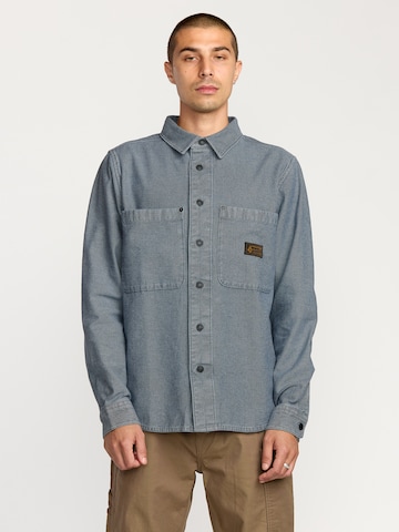 Coupe regular Chemise 'Levetone' Volcom en bleu : devant