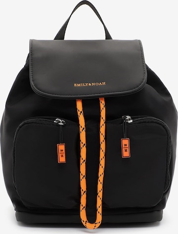 Emily & Noah Rucksack ' E&N Beatrice ' in Schwarz: predná strana