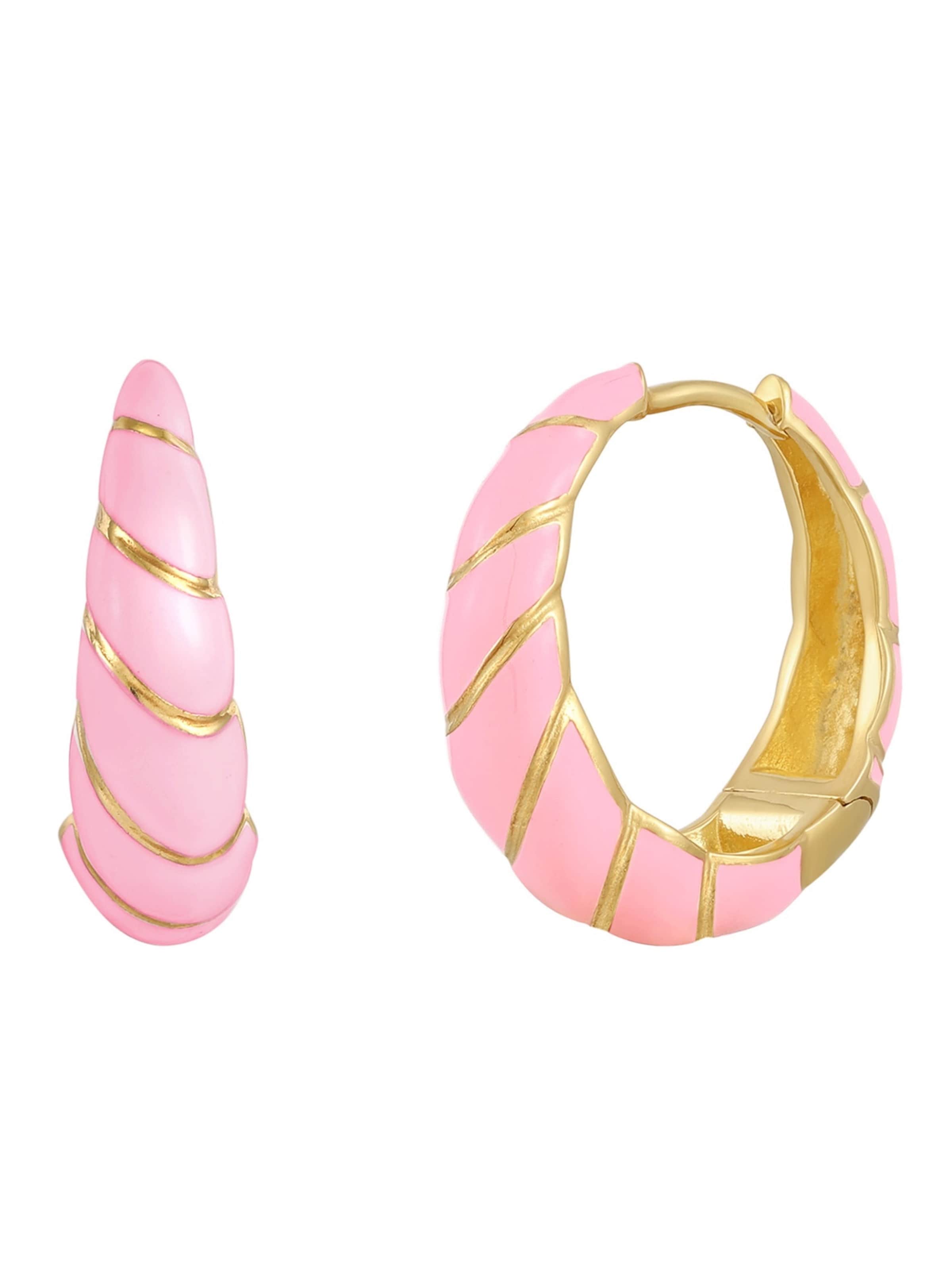 Boucles d'oreilles Glanzstücke München en or : devant