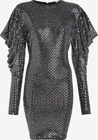 Karl Lagerfeld Mekko 'Sequin' värissä musta: etupuoli
