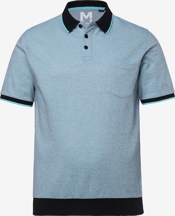 Men Plus Shirt in Blau: Vorderseite