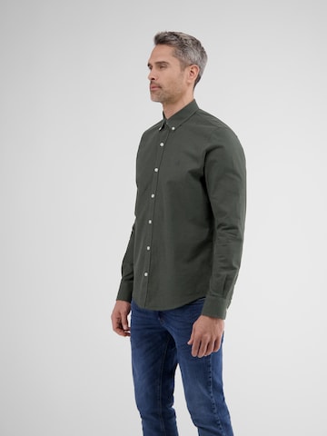 LERROS Regular fit Button Up Shirt in Green