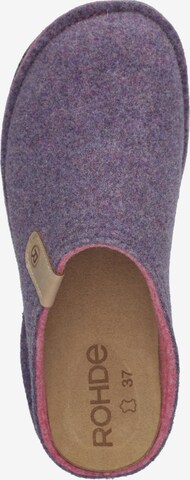 ROHDE Slippers in Purple