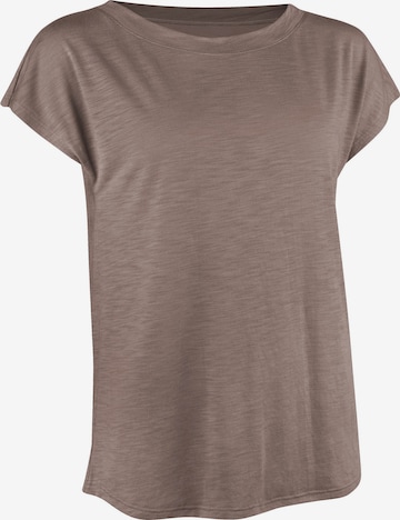 Nur Die Shirt 'Relax & Go' in Grey: front