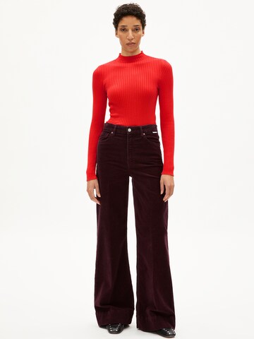 ARMEDANGELS Strickpullover ALAANIA in Rot