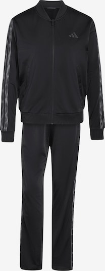 ADIDAS SPORTSWEAR Träningsoverall '3-STRIPES LEOPARD PRINT' i XS i mörkgrå / svart, Produktvy