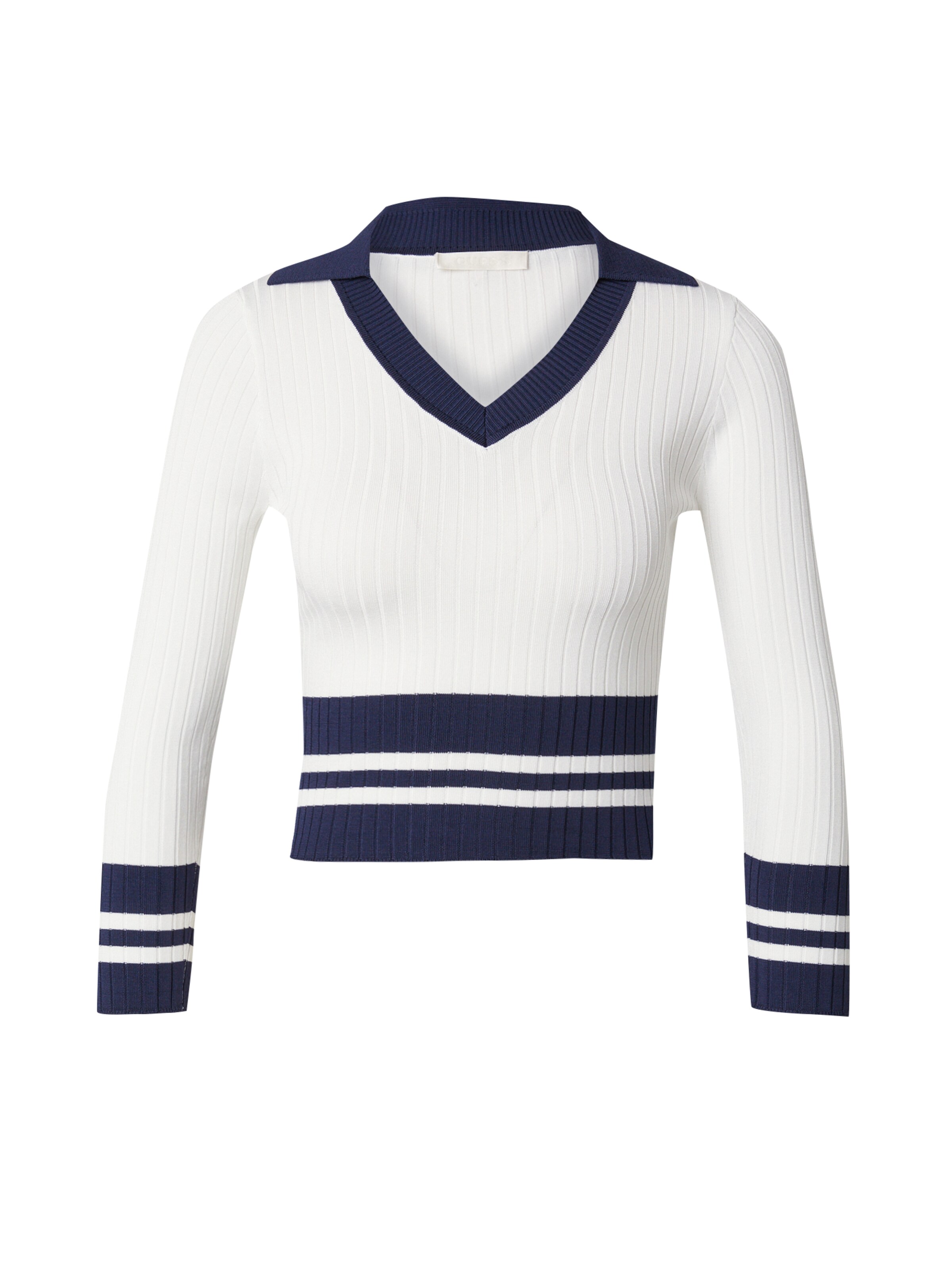 Pulover 'SYDNEY' de la GUESS pe alb: față