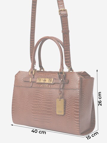 GUESS Handbag 'Raffie' in Brown