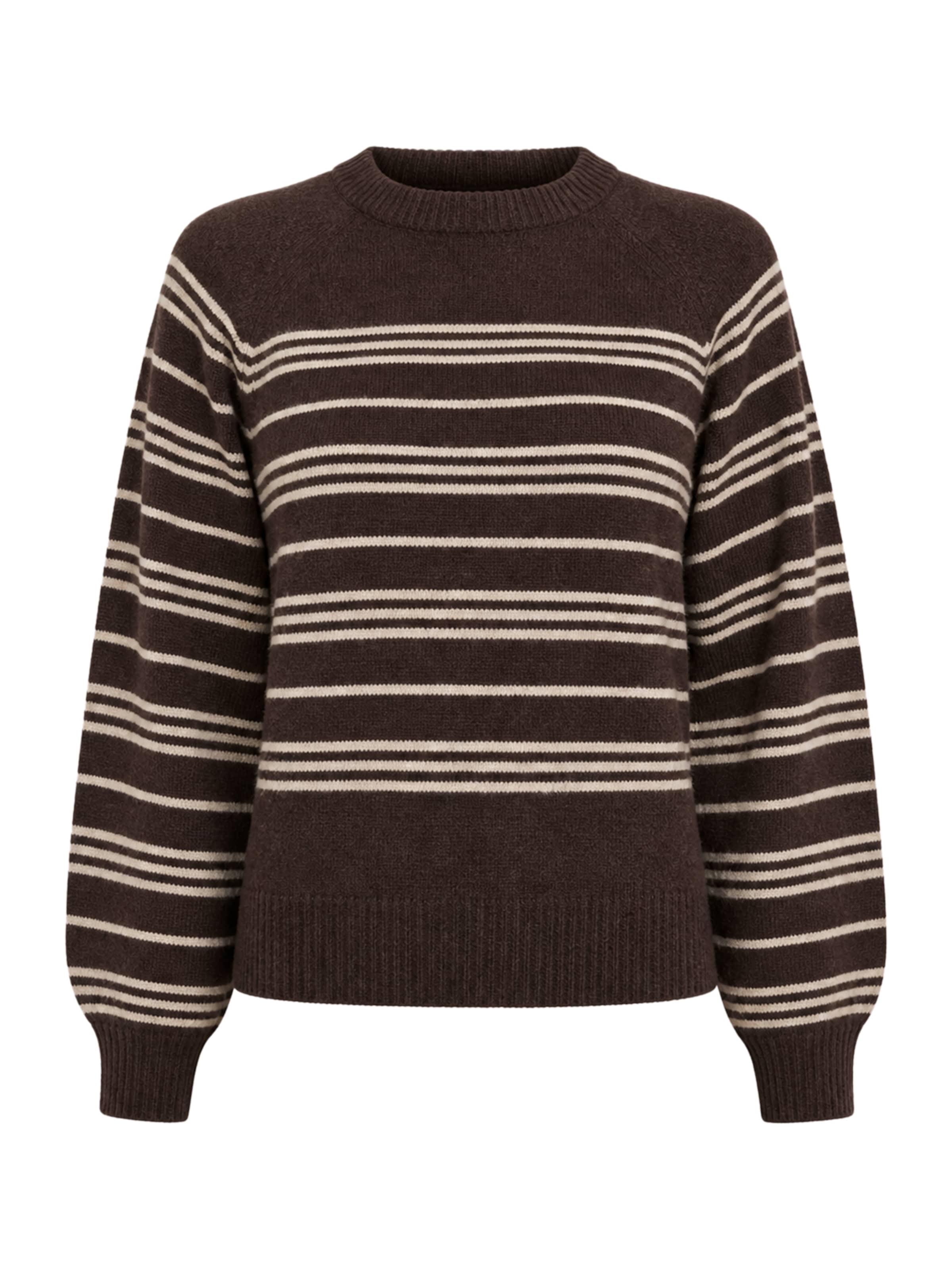 Pull-over BRAVE SOUL en marron : devant