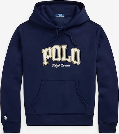 Polo Ralph Lauren Sweater majica u mornarsko plava / limun / bijela, Pregled proizvoda