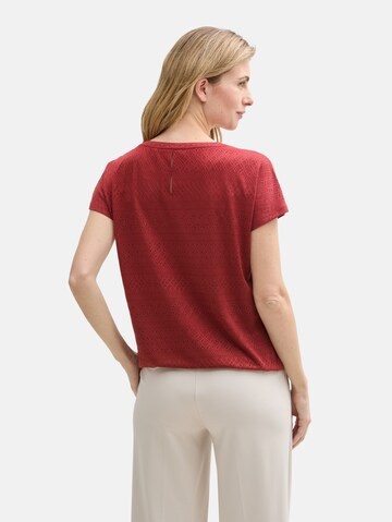 TOM TAILOR Shirt in Red