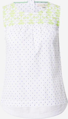 WHITE STUFF - Top 'Georgie' em branco: frente