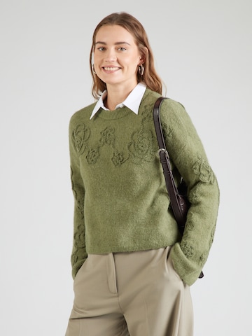 Pull-over 'Miabelle Hope' MSCH COPENHAGEN en vert : devant