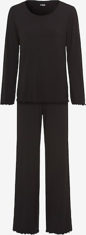 LSCN by LASCANA - Pijama em preto: frente