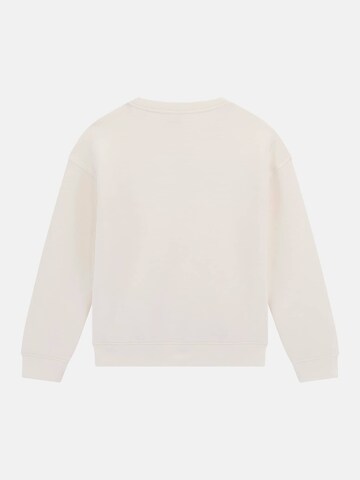 GUESS Sweatshirt 'Scuba' in White