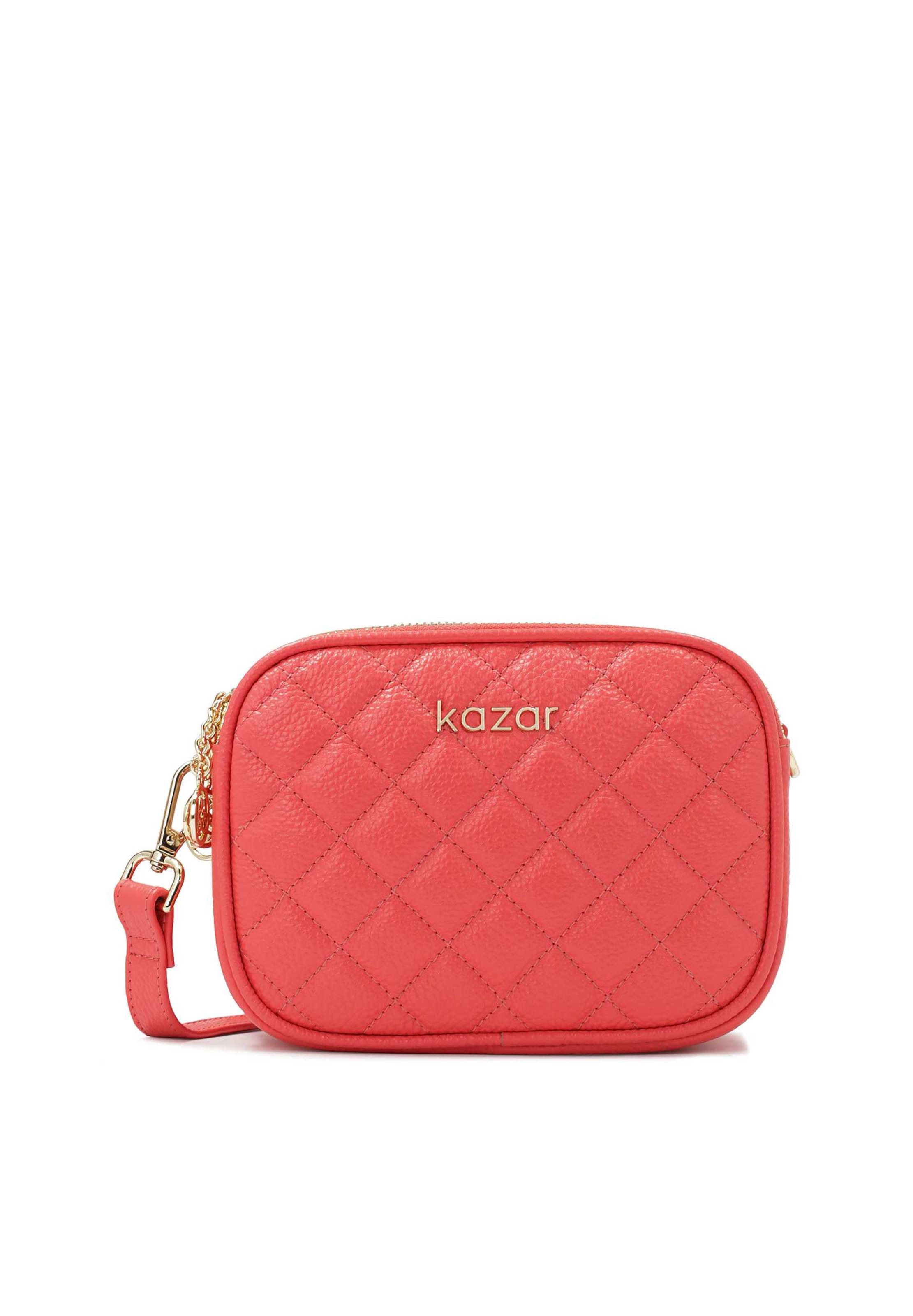 Kazar Crossbody Bag in Pink: front