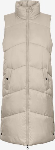 VERO MODA Vest in Beige: front