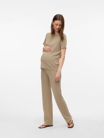 MAMALICIOUS Shirt in Brown