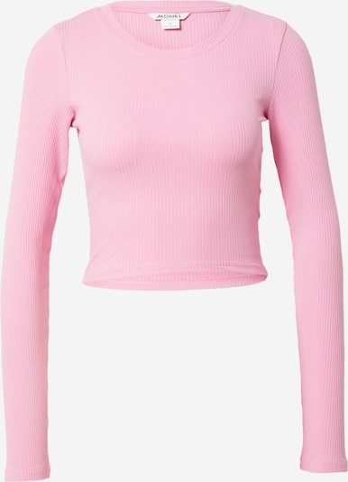 Monki T-shirt en rose, Vue avec produit