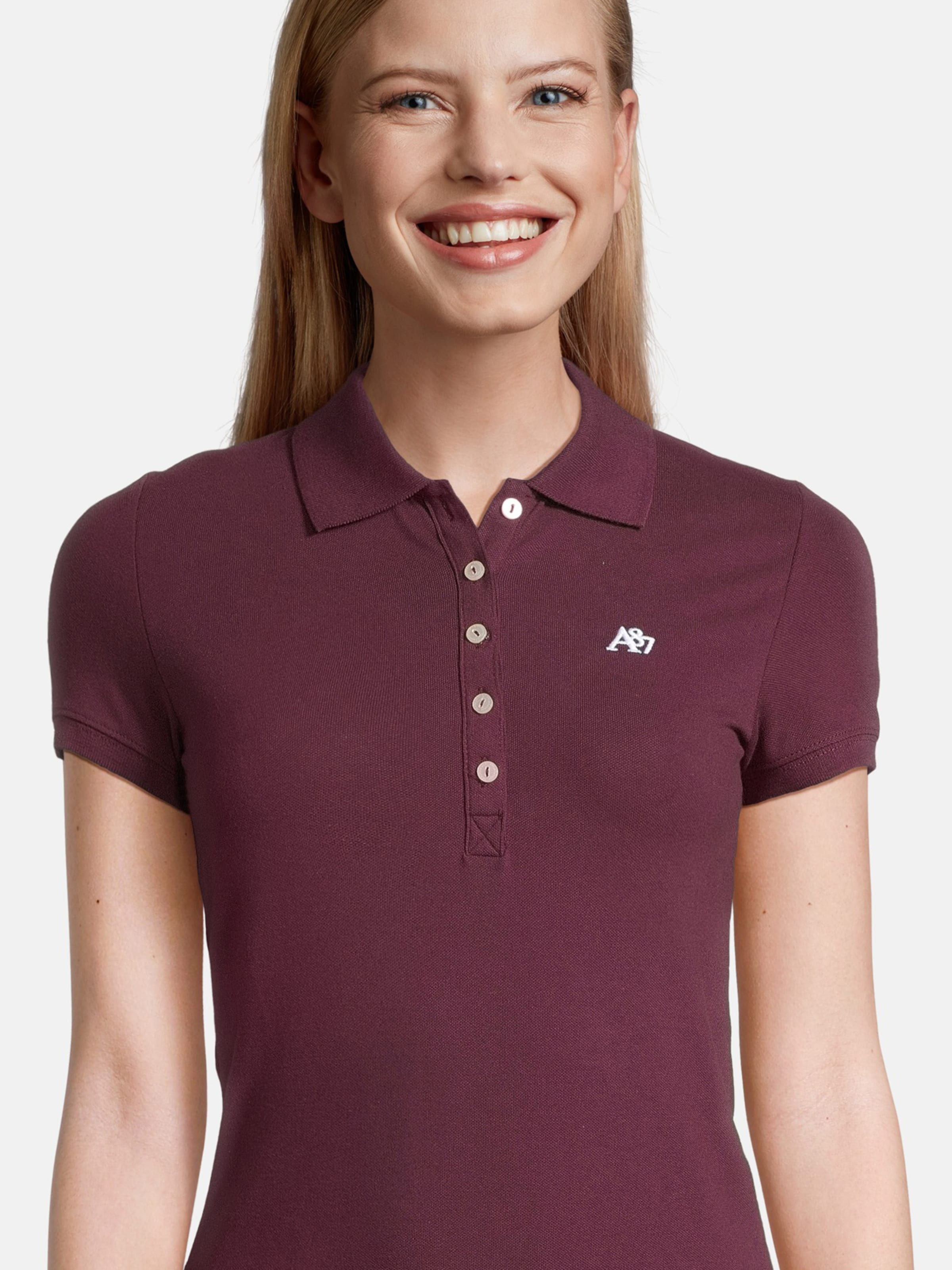 Paarse poloshirts voor dames online op ABOUT YOU