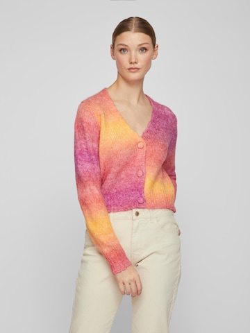 VILA Knit Cardigan 'Tulla' in Mixed colors: front