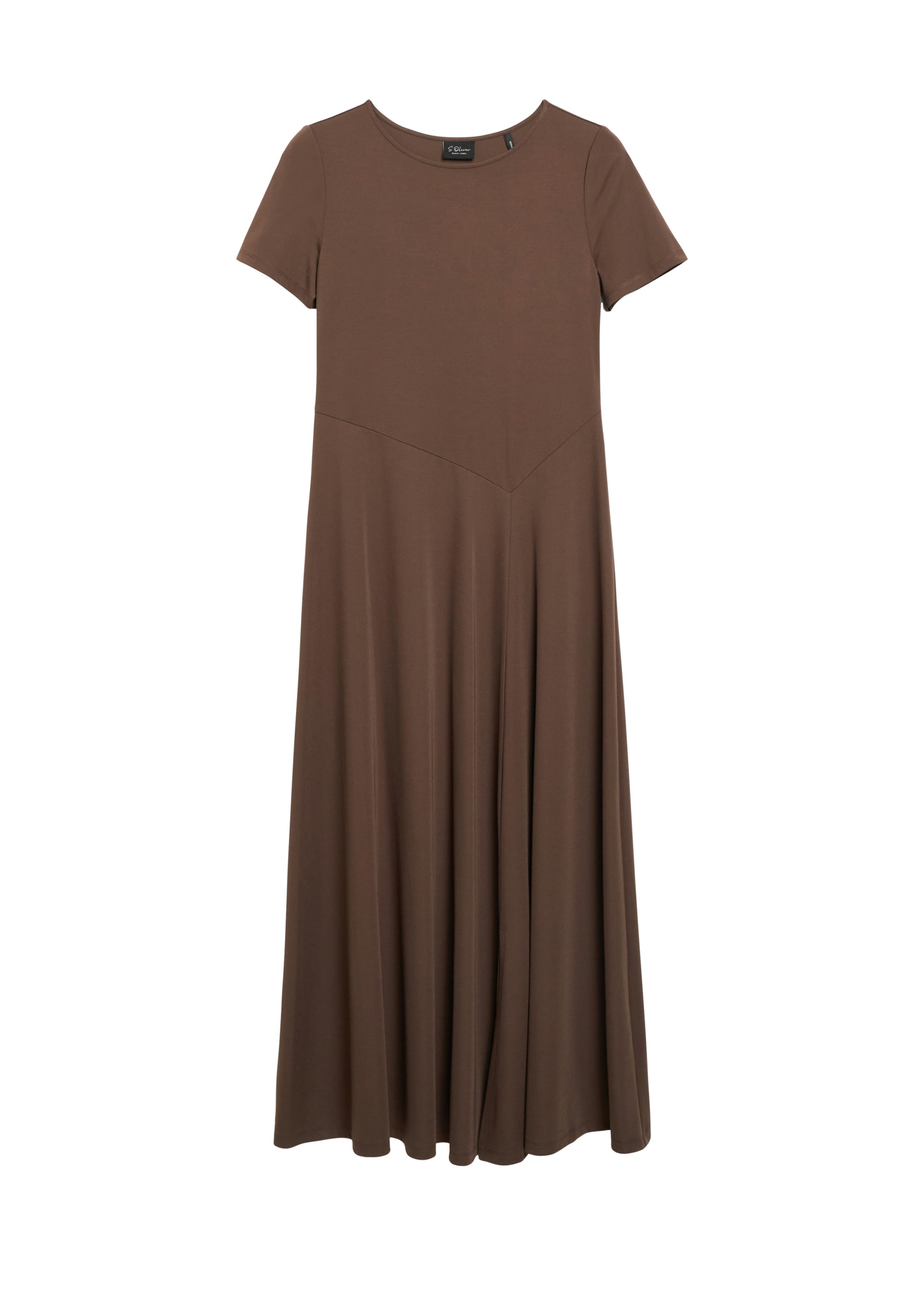 s.Oliver Kleid in Braun: Vorderseite