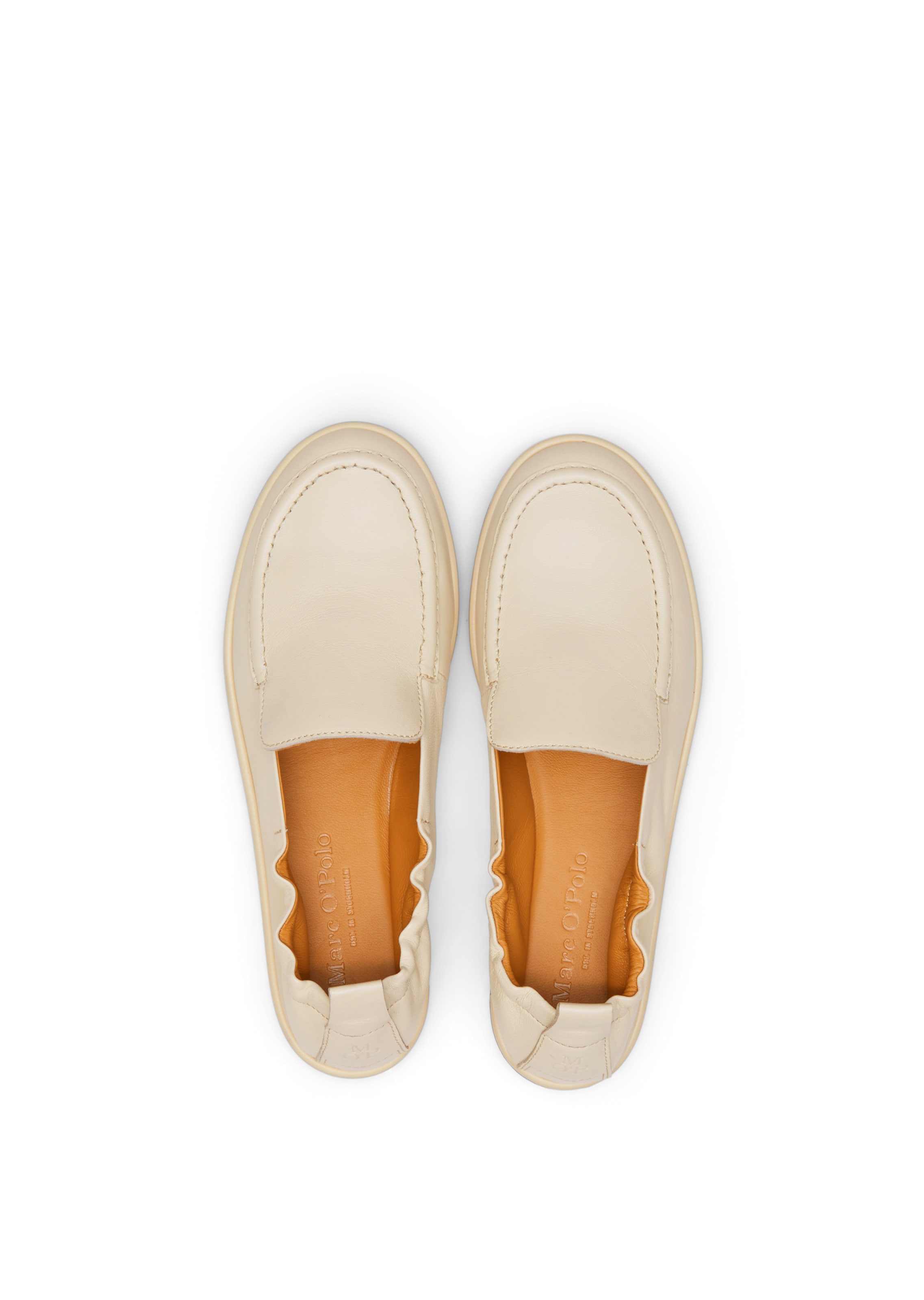 Marc O'Polo Classic Flats in Beige