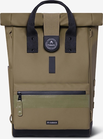 Cabaia Backpack 'Explorer' in Green: front