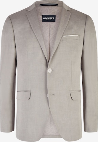 HECHTER PARIS Slim fit Suit Jacket in Grey: front