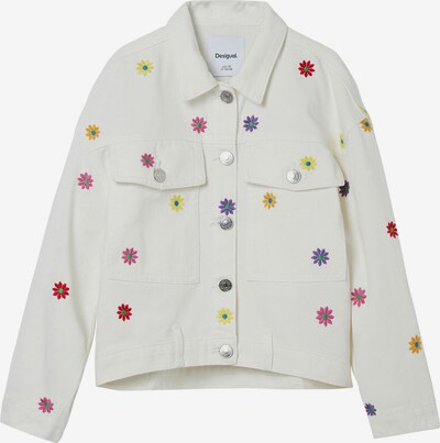 Desigual Chaqueta de entretiempo 'Daisy' en mezcla de colores / blanco, Vista del producto