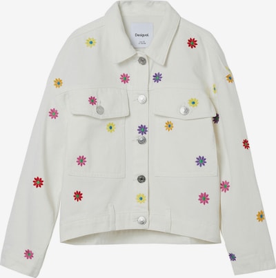 Desigual Φθινοπωρινό και ανοιξιάτικο μπουφάν 'Daisy' σε ανάμεικτα χρώματα / λευκό, Άποψη προϊόντος