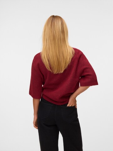 VERO MODA Sweater 'VMBOOM' in Red