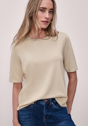 STREET ONE Shirt in Beige: front