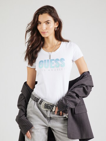 GUESS T-Shirt in Weiß: Vorderseite