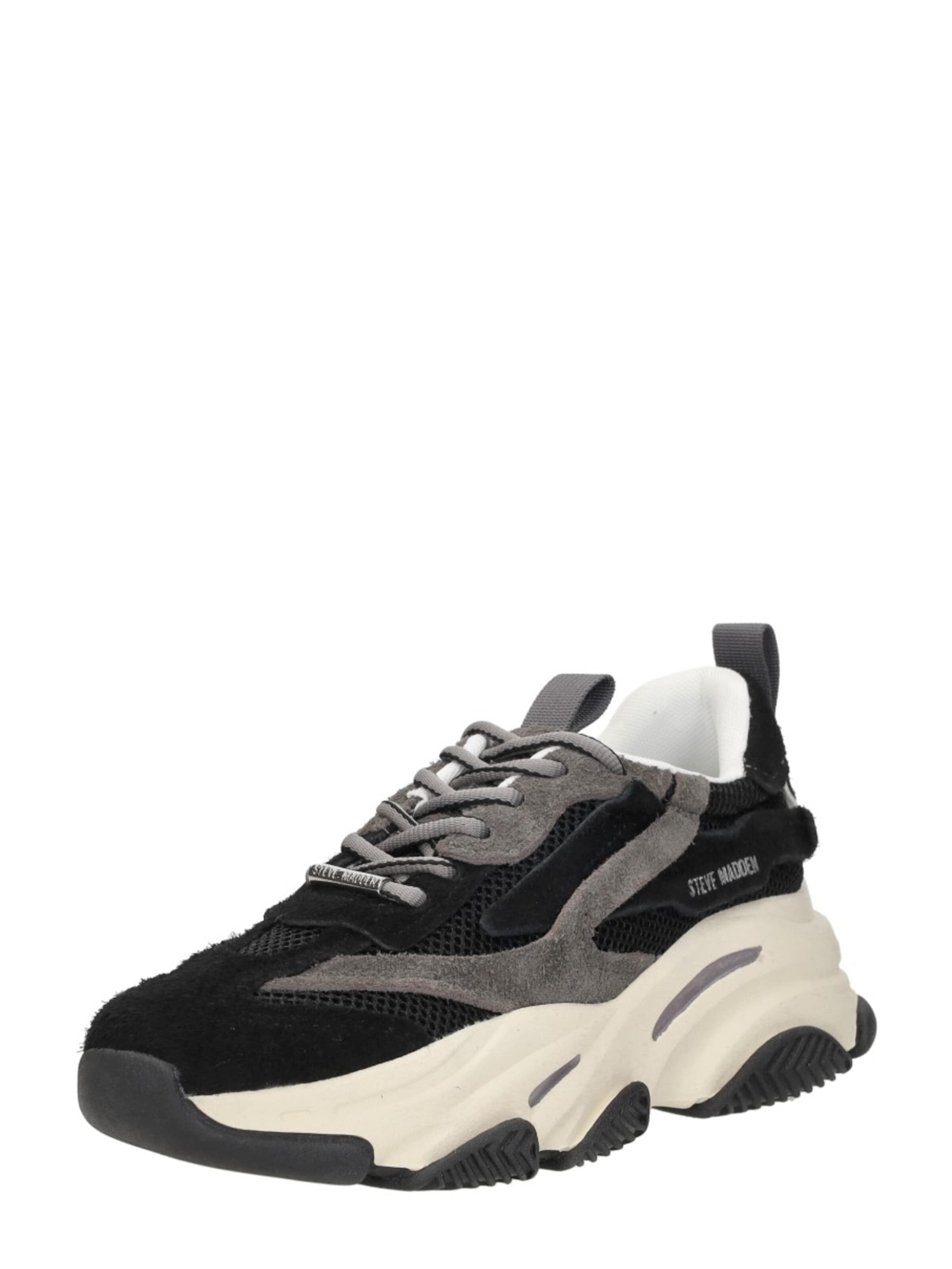 Baskets basses 'Possession-E' STEVE MADDEN en noir : devant