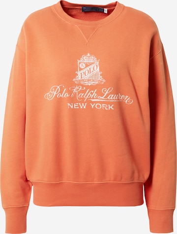 Polo Ralph Lauren - Sweatshirt em laranja: frente