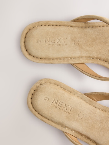 Tongs 'Forever Comfort' Next en marron