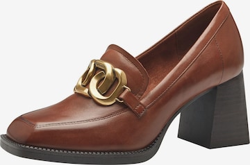 Tamaris Pumps in Bruin: voorkant