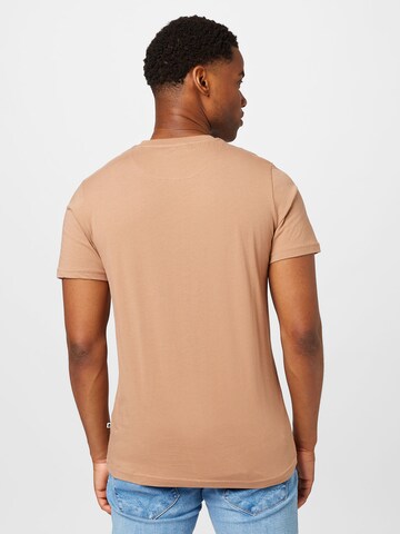 T-Shirt By Garment Makers en marron