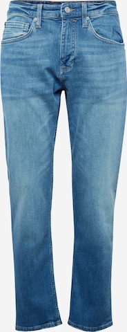 s.Oliver - Tapered Vaquero 'Mauro' en azul: frente