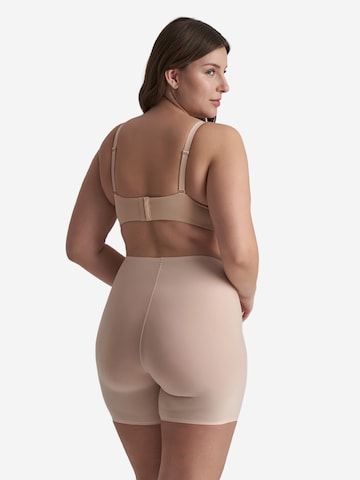 Bye Bra Shapinghose 'Uni Stretch Mid Waist Short' in Beige