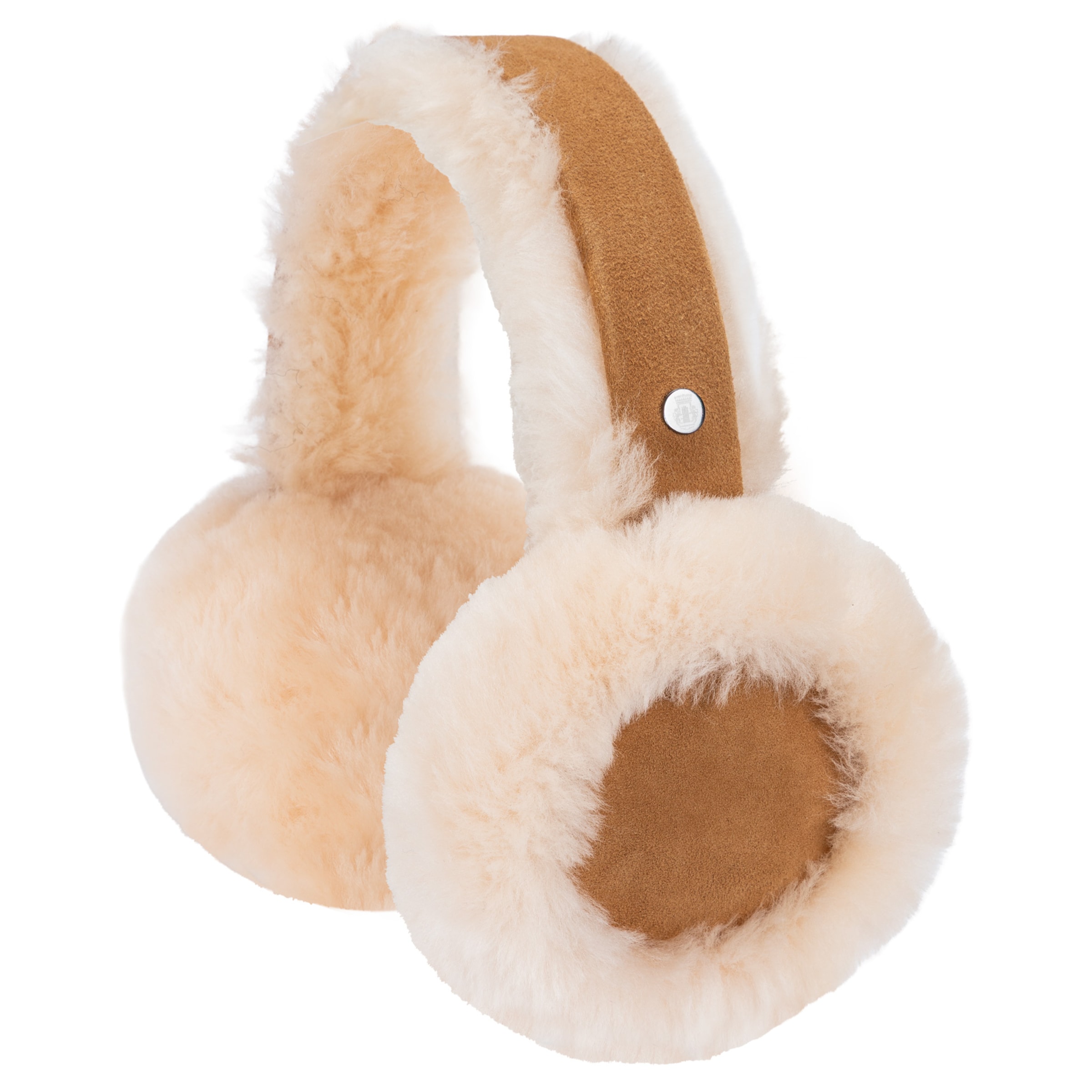 Scaldaorecchie ' St. Louis ' di Roeckl in beige: frontale
