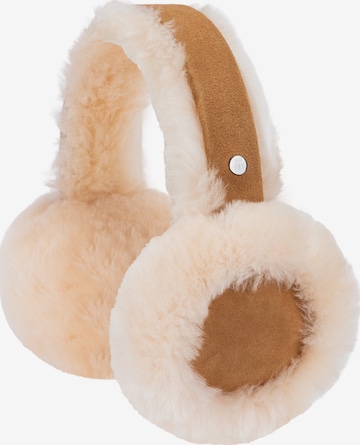 Scaldaorecchie ' St. Louis ' di Roeckl in beige: frontale