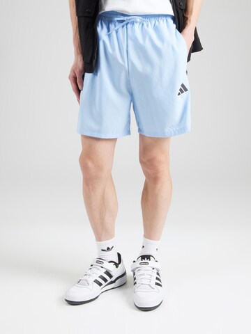 Regular Pantalon de sport 'Essentials Chelsea' ADIDAS SPORTSWEAR en bleu : devant