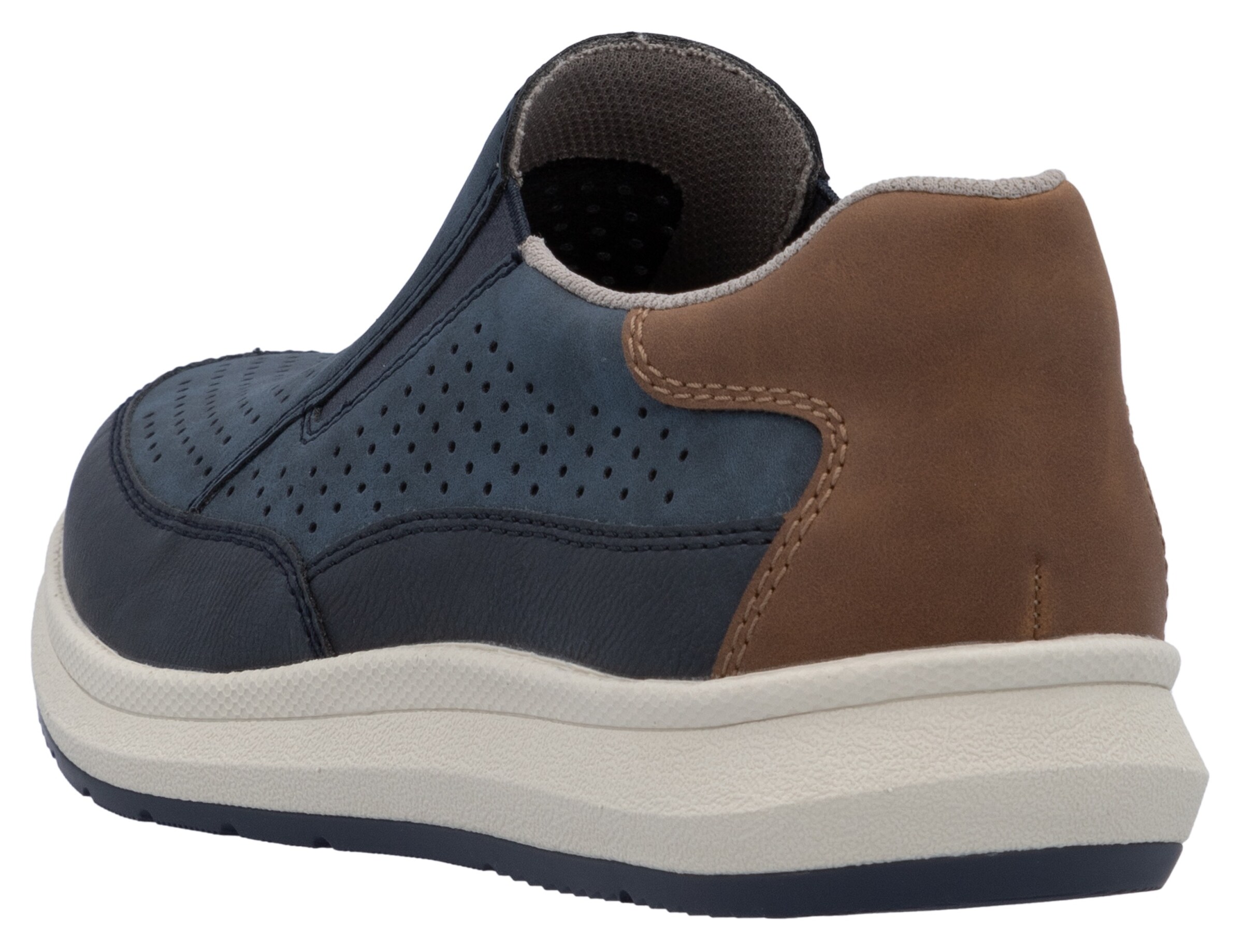 Slip on Rieker en bleu