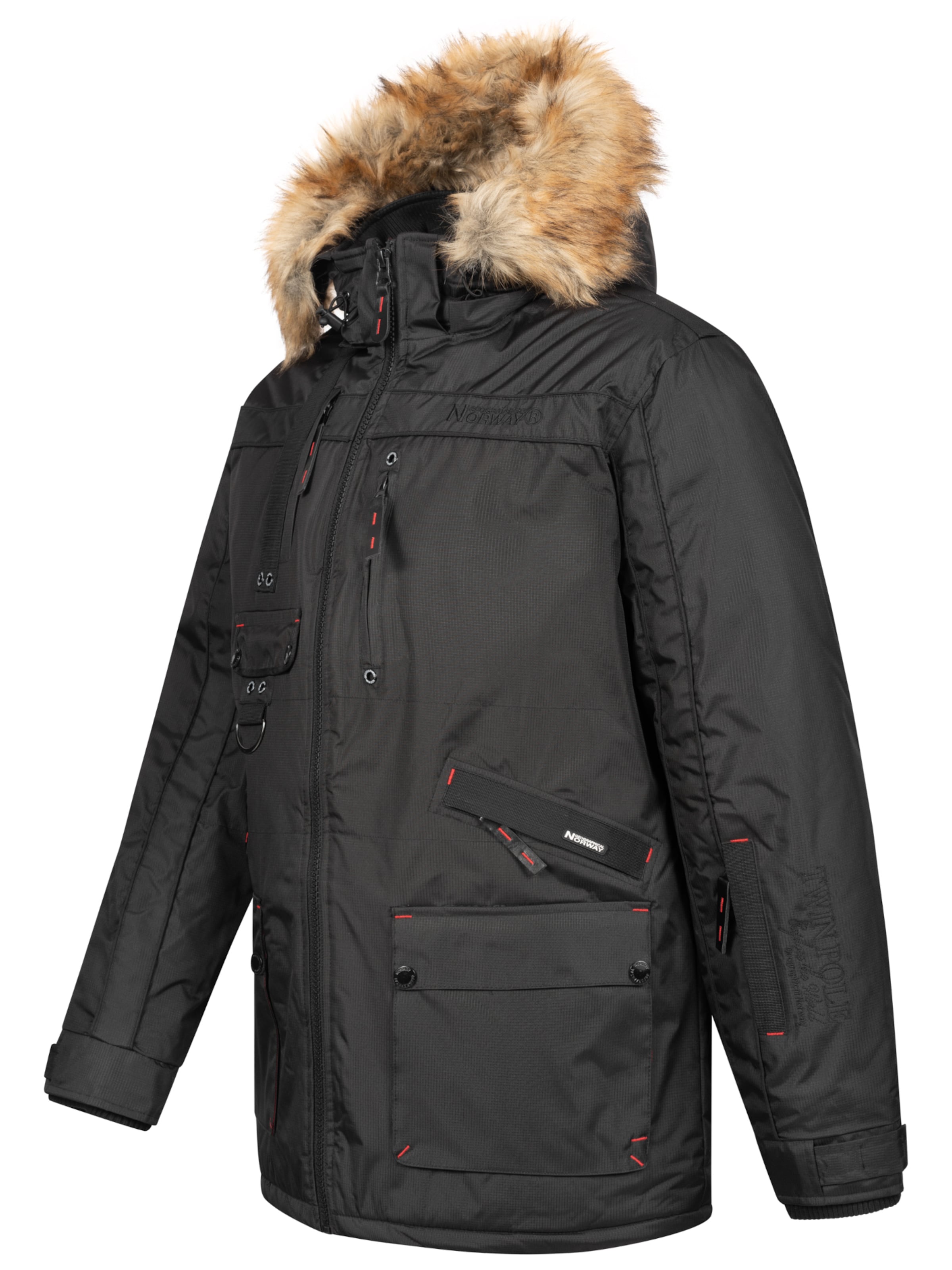 GEOGRAPHICAL NORWAY Winter jacket in Black