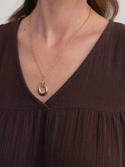 MixRay Jurk in de kleur Donkerbruin, Productweergave