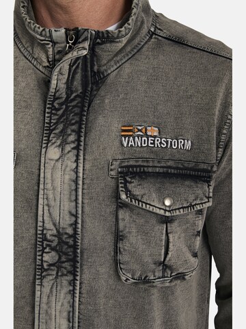 Jan Vanderstorm Zip-Up Hoodie ' Gangolf ' in Grey