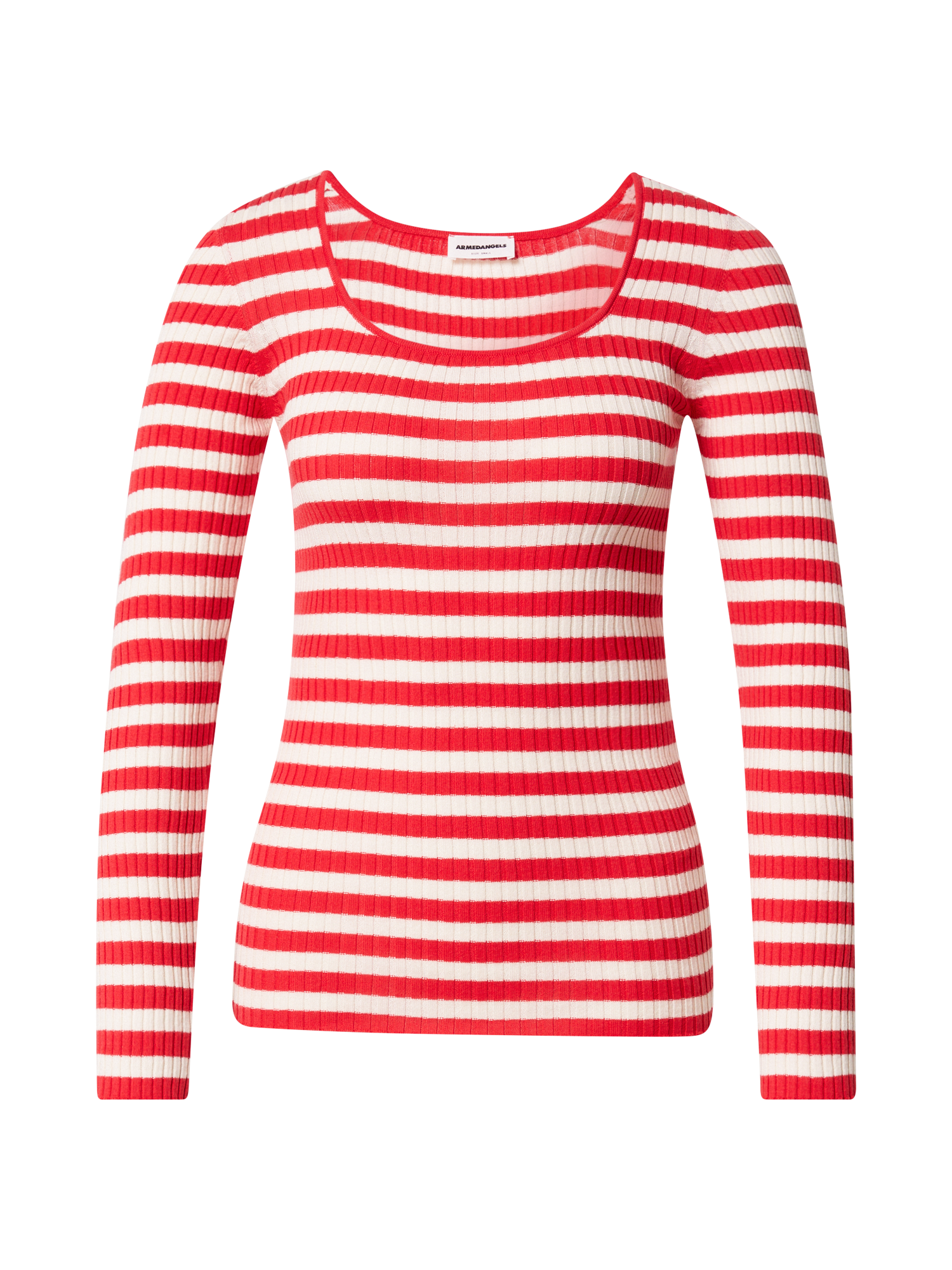 ARMEDANGELS Pullover Alaani in Rosso Fuoco 