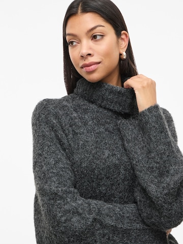 VILA Strickpullover 'VIMARLEY' in Grau